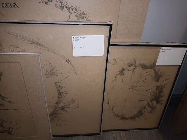 Lot 280 - tekeningen meyer. 5 stuks - afbeelding 3 van  5