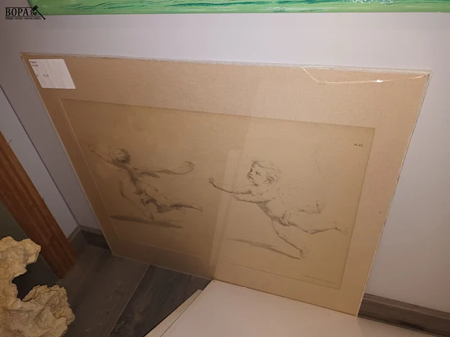 Lot 280 - tekeningen meyer. 5 stuks - afbeelding 5 van  5