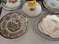 Lot 281 - sierborden. 23 stuks - afbeelding 3 van  5