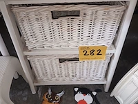 Lot 282 - klein meubilair en huisraad. 7 stuks - afbeelding 3 van  4