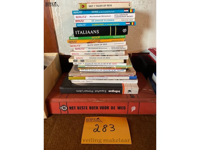 Lot 283 - boekjes taalgidsen/landen, 22 stuks - afbeelding 1 van  1