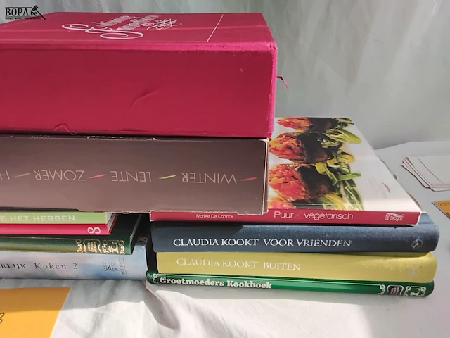 Lot 283 - lot boeken, koken, 10 stuks - afbeelding 3 van  4