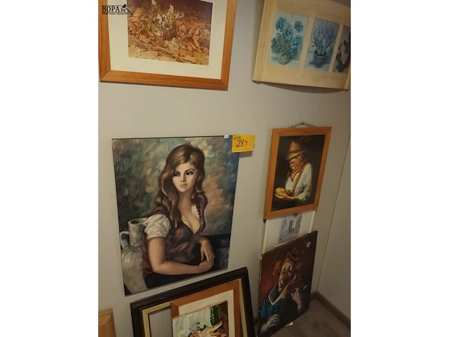 Lot 284 - diverse kaders. 8 stuks - afbeelding 1 van  7