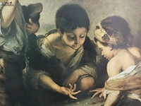 Lot 286 - reproductie in kader - afbeelding 2 van  2