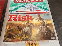 Lot 287 - monopoly spel en risk - afbeelding 1 van  4