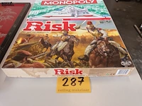 Lot 287 - monopoly spel en risk - afbeelding 2 van  4