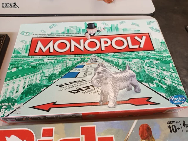 Lot 287 - monopoly spel en risk - afbeelding 3 van  4