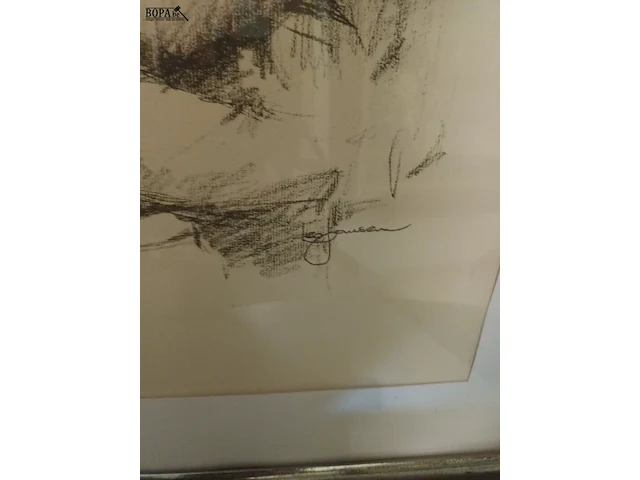 Lot 287 - tekening leo jansen - afbeelding 2 van  3