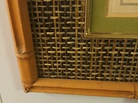 Lot 288 - faux bamboe kaders. 2 stuks - afbeelding 4 van  4