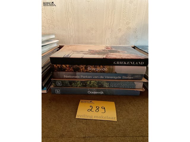 Lot 289 - artis historia landen met de prenten, 5 stuks - afbeelding 1 van  1