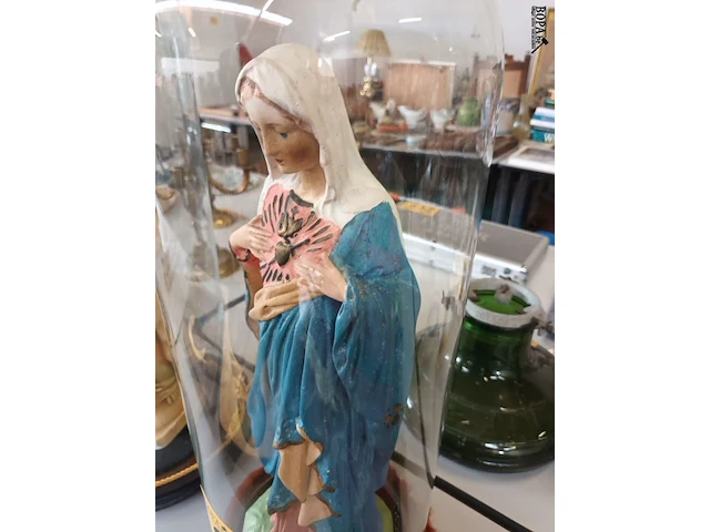 Lot 289 - globe met maria - afbeelding 2 van  3
