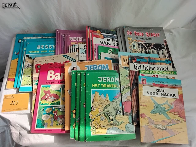 Lot 289 - lot strips, allerlei, stapel - afbeelding 1 van  4