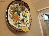 Lot 289 - schaal, kapstokken en barometer. 8 stuks - afbeelding 3 van  6