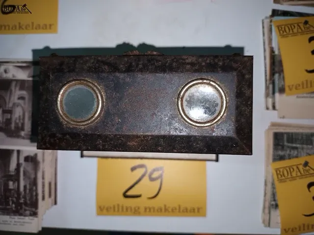 Lot 29 - antieke stereoscoop - afbeelding 2 van  4