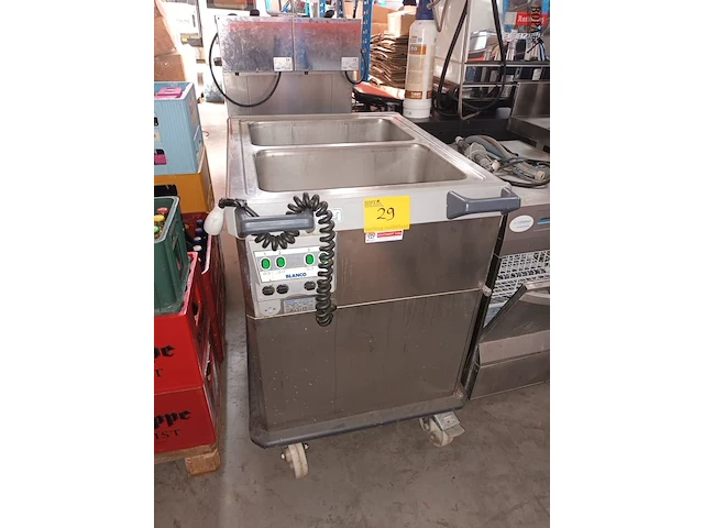 Lot 29 - bain marie wagen - afbeelding 1 van  6