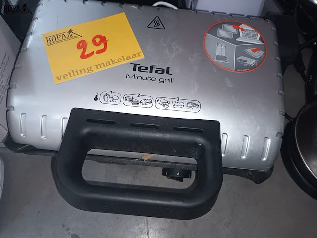 Lot 29 - contactgrill tefal - afbeelding 1 van  2