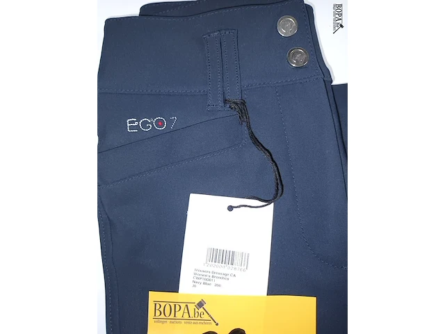 Lot 29 - dressage broek women ego7 navy blue - afbeelding 2 van  2