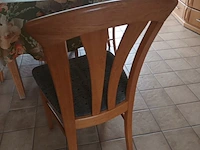 Lot 29 - eetkamerstoelen. 6 stuks - afbeelding 4 van  5