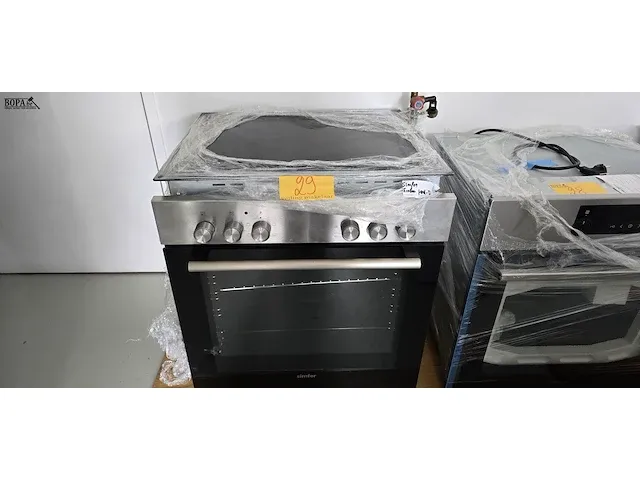 Lot 29 - inbouw oven + kookplaat simfer - afbeelding 1 van  6