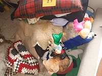 Lot 29 - kussens, dekens en knuffels - afbeelding 1 van  4