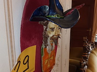 Lot 29 - muurdecoratie in keramiek - afbeelding 3 van  3