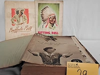 Lot 29 - oude bundel tijdschriften ons land + buffalo bill, 3 stuks - afbeelding 1 van  2