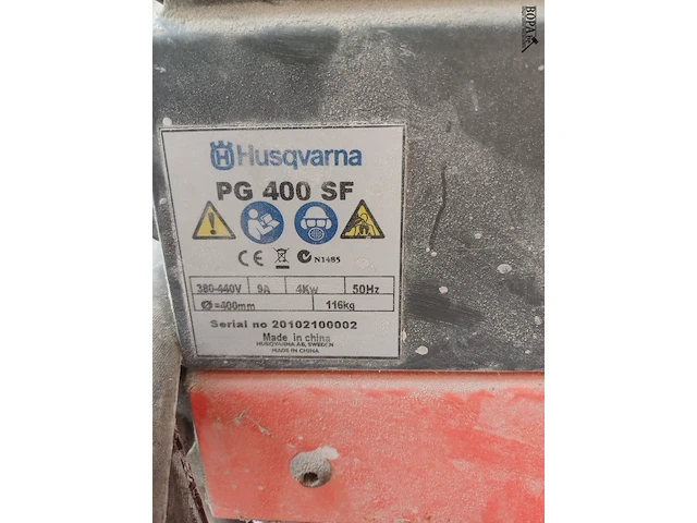 Lot 29 - polijstmachine husqvarna - afbeelding 2 van  6