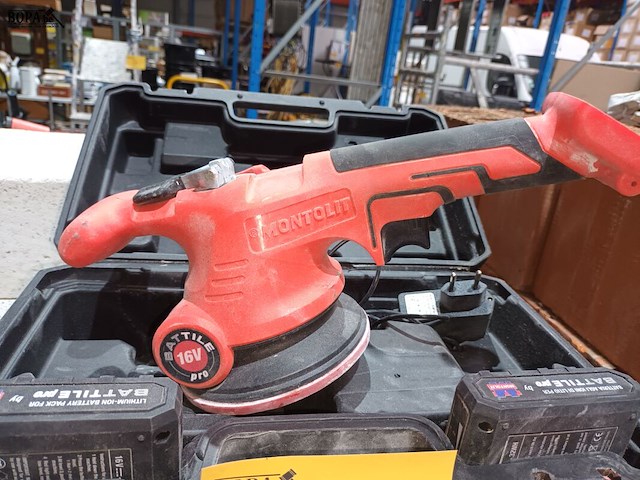 Lot 29 - zuignap en tegeltriller montolit - afbeelding 3 van  4