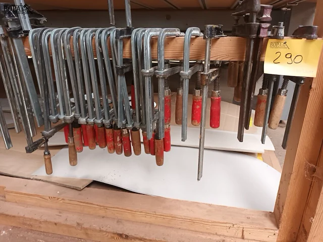 Lot 290 - lijmklemmen. 32 stuks - afbeelding 2 van  3