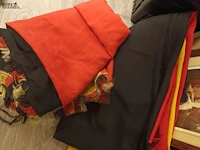 Lot 290 - vlaggen, kader en foto’s. 7 stuks - afbeelding 2 van  4