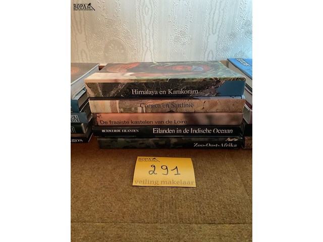 Lot 291 - artis historia boeken landen incl prenten, 5 stuks - afbeelding 1 van  1