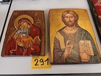 Lot 291 - ikoon. 2 stuks - afbeelding 1 van  4