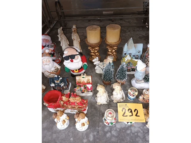 Lot 292 - kerstdecoratie. 50 stuks - afbeelding 3 van  5