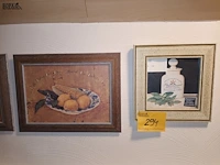 Lot 294 - kaders voor de keuken. 5 stuks - afbeelding 3 van  4