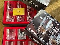 Lot 296 - villandry kristallen glazen set 12 delig - afbeelding 1 van  2