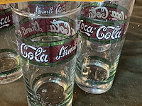 Lot 297 - vintage coca cola glazen tiffany - afbeelding 2 van  2