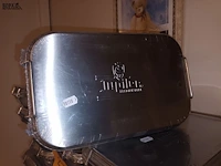Lot 298 - metalen brooddoos jupiler. 21 stuks - afbeelding 3 van  3