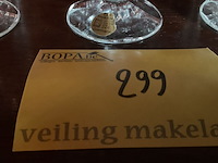 Lot 299 - kristallen glazen coupes germany, 6 stuks - afbeelding 2 van  3