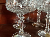 Lot 299 - kristallen glazen coupes germany, 6 stuks - afbeelding 3 van  3