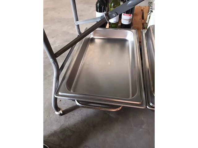 Lot 3 - chafing dish - afbeelding 3 van  4