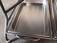Lot 3 - chafing dish - afbeelding 3 van  4
