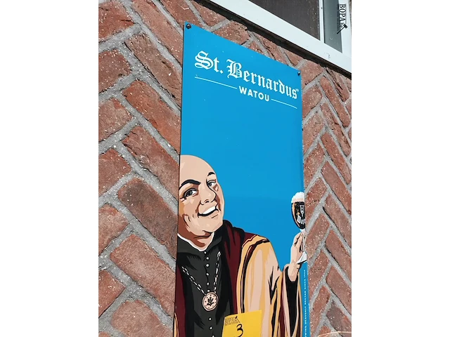 Lot 3 - emaille reclame bord - afbeelding 2 van  3