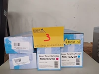 Lot 3 - laser toners - 4 stuks