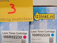 Lot 3 - laser toners - 4 stuks - afbeelding 3 van  3