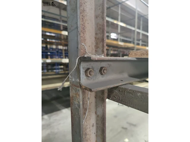 Lot 3 - metalen magazijnstelling - afbeelding 4 van  5