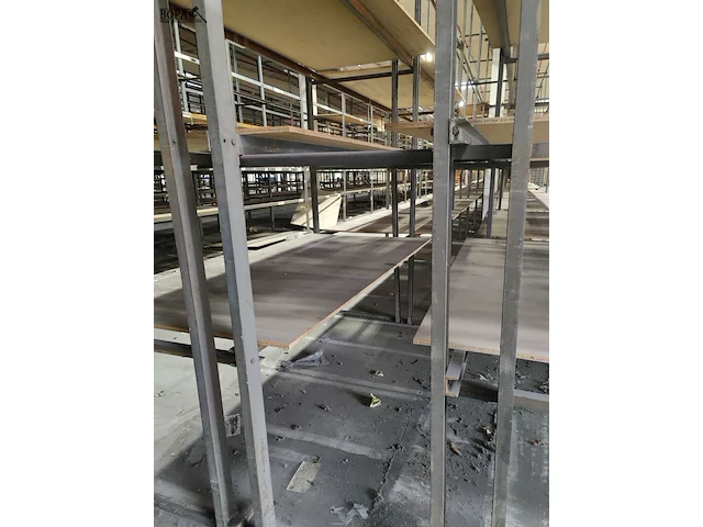 Lot 3 - metalen magazijnstelling - afbeelding 5 van  5