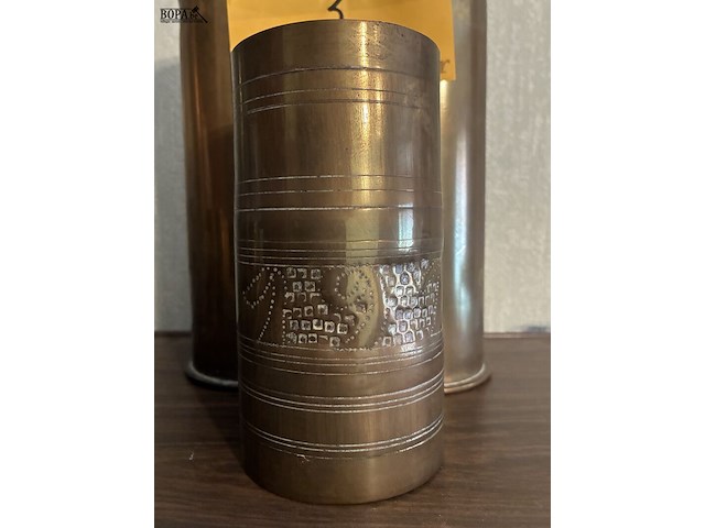 Lot 3 - obussen, 3 stuks, inscriptie 1914 - afbeelding 3 van  6