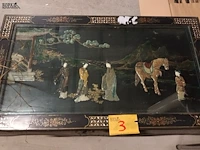 Lot 3 - oosterse salontafel - afbeelding 2 van  3