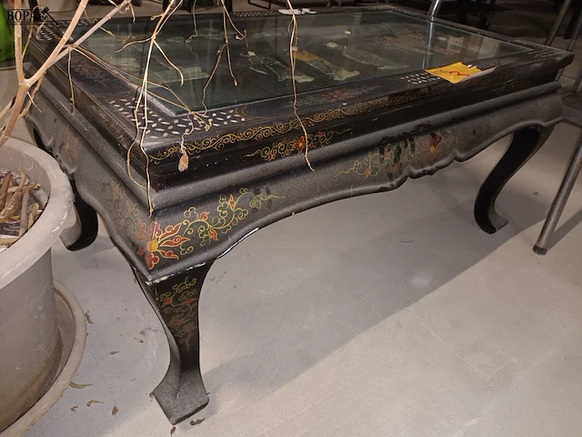 Lot 3 - oosterse salontafel - afbeelding 3 van  3