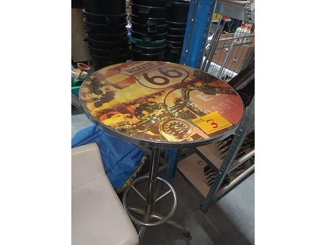 Lot 3 - partytafel en stoel - afbeelding 4 van  4
